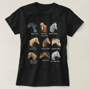 T-shirt Races de chevaux Cadeau d'équitation à cheval