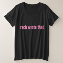 T-shirt Rach (Plus Taille)