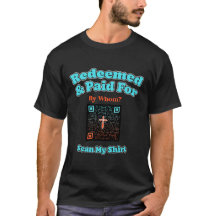 Racheté par Jesus QR Code Christian Shirt