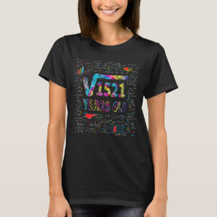 T-shirt Racine carré De 1521 39e Anniversaire Bda 39 Ans