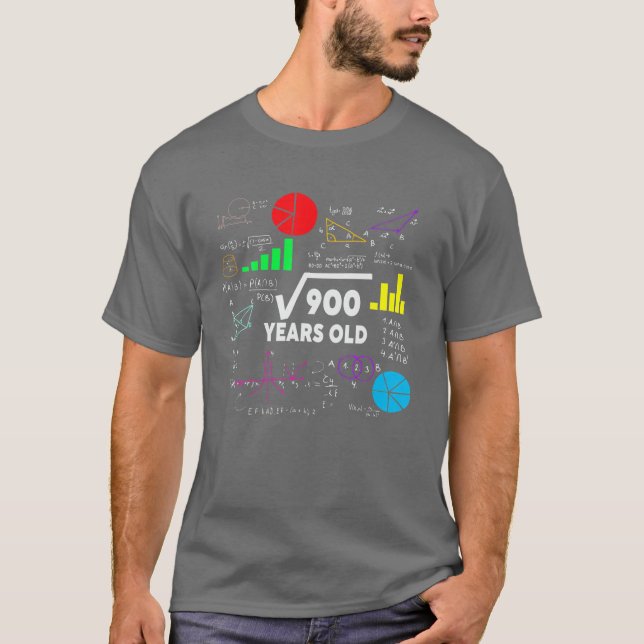 T-shirt Racine carré De 900 30E Anniversaire Cadeaux De 30 (Devant)