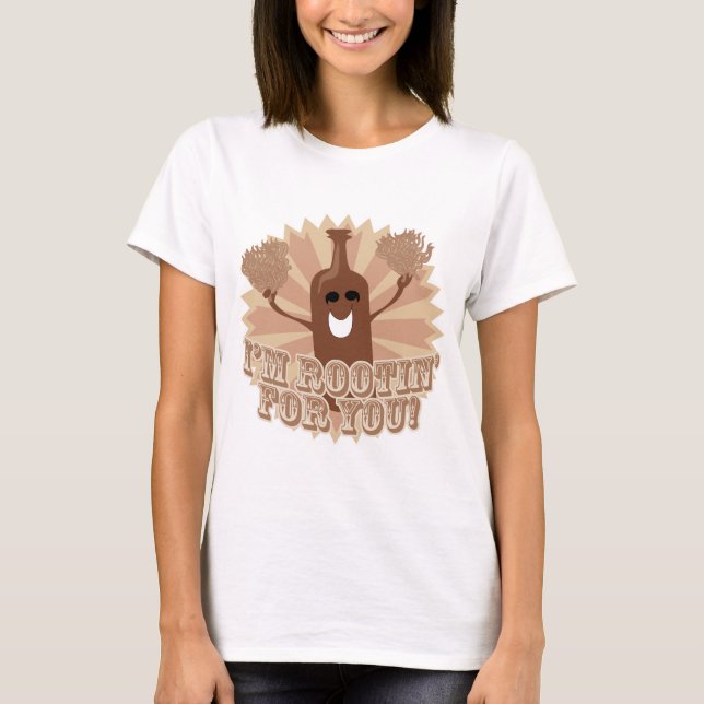 T-shirt Racine pour vous Soda Cartoon Caractère Art amusan (Devant)