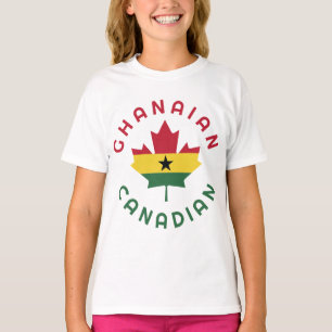T-shirt Racines canadiennes ghanéennes