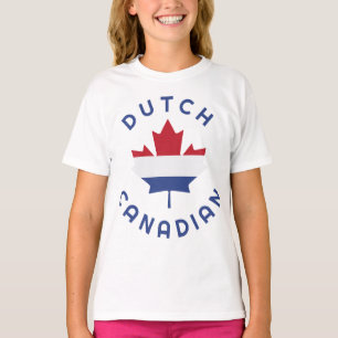 T-shirt Racines canadiennes néerlandaises