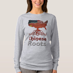 T-shirt Racines chinoises américaines