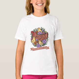 T-shirt Racines de campagne, poulet botté de poulet