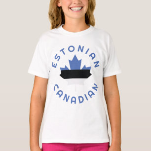 T-shirt Racines estoniennes canadiennes