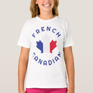 T-shirt Racines françaises canadiennes