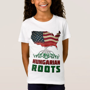 T-Shirt Racines hongroises américaines