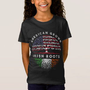 T-Shirt Racines irlandaises américaines cultivées Irlande