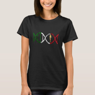T-shirt Racines italiennes Spaghetti Adn Carbonara Bologne