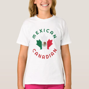 T-shirt Racines mexicaines canadiennes