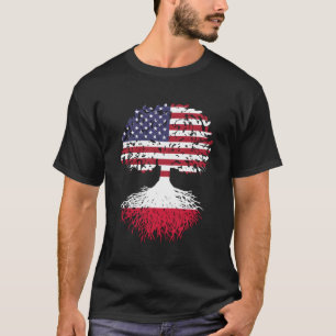 T-shirt Racines polonaises Pologne Patrimoine national Arb