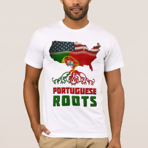 T-shirt Racines portugaises américaines
