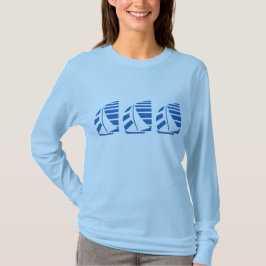 T-shirt Racing Boat Sailing