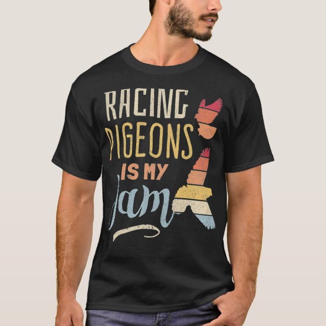 T-shirt Racing Pigeons drôle Racing Homing Pigeon (Devant)
