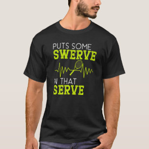 T-shirt Racket pelouse Tennis Jeu Sport Tennis