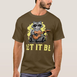 T-shirt Racon Jouer de la guitare Premium