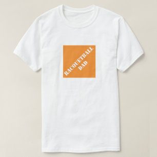 T-shirt Racquetball Papa Funny Papa Fête des pères humoris