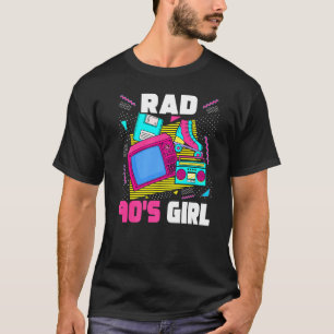 T-shirt Rad 90s Girl 1990s Nostalgie esthétique 90s Girl