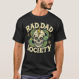 T-shirt RAD DAD SOCIETY : Bold & Fearless