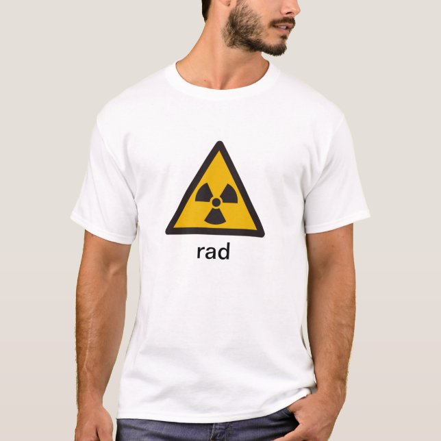 T-shirt rad, symbole traditionnel de rayonnement (Devant)