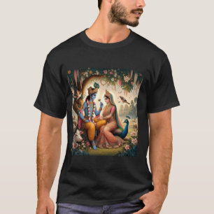 T-shirt Radha et Krishna Love