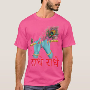 T-shirt Radhe Radhe - Flûte de Krishna