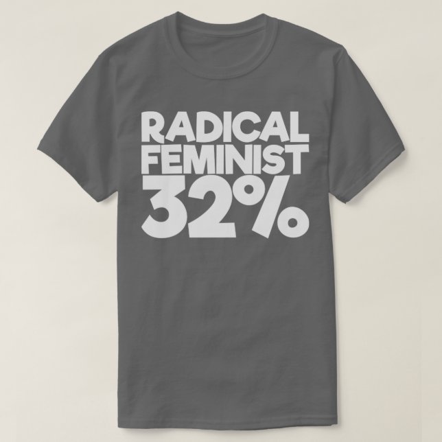 T-shirt Radical féministe (Design devant)