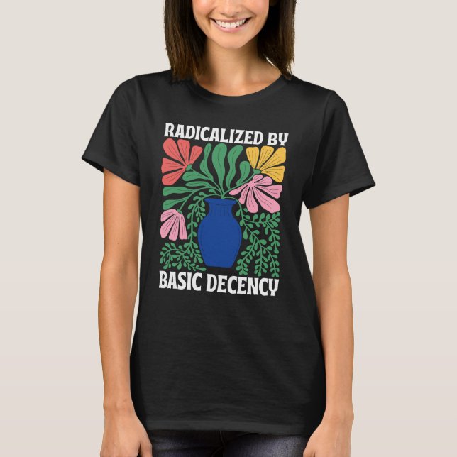 T-shirt Radicalement Par Une Décence Fondamentale FDT Soci (Devant)