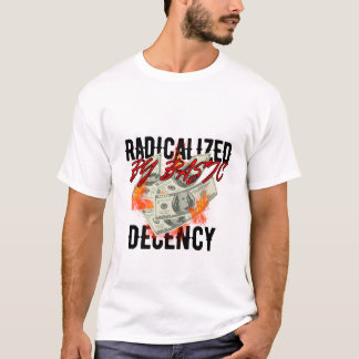 T-shirt radicalisé par la chemise de décence de base