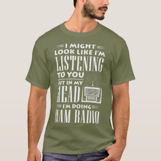 T-shirt Radio amateur Funny Vintage Hobby Ham opérateurs