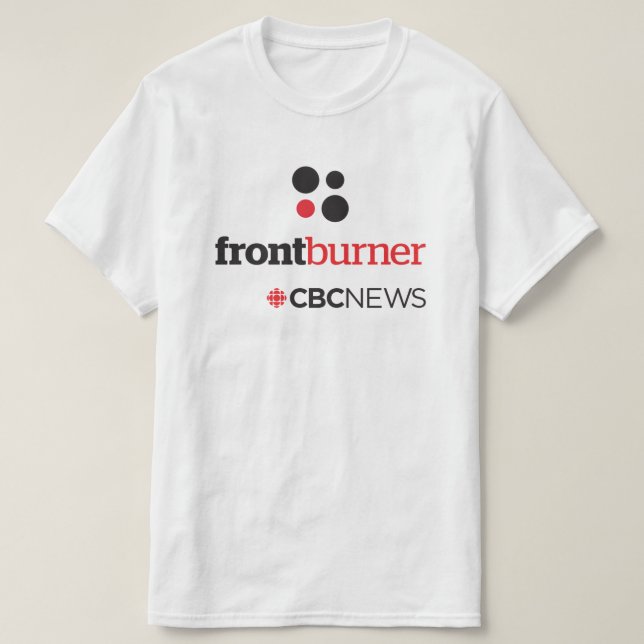 T-shirt Radio-Canada Front Burner (Design devant)