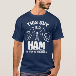 T-shirt radio de jambon amateur