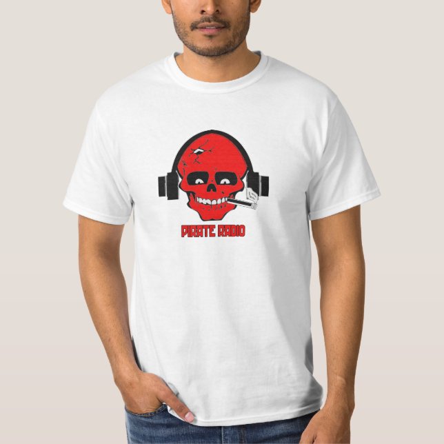 T-shirt Radio de pirate (Devant)