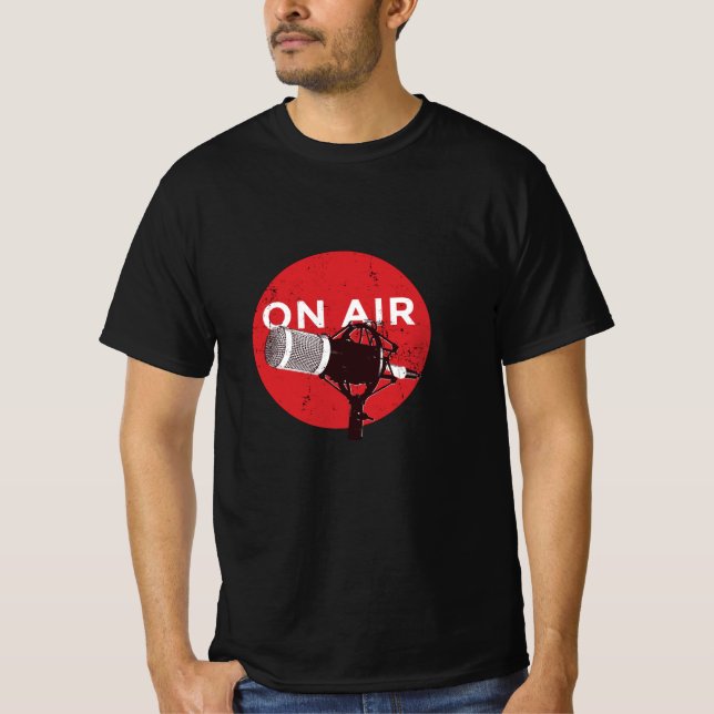 T-SHIRT RADIO EN AIR (Devant)