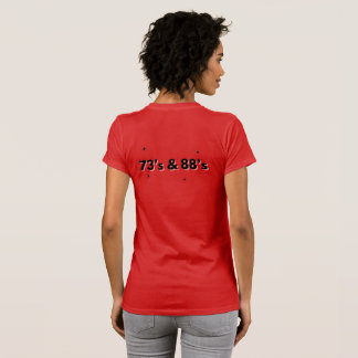 T-shirt Radio Ham 73 et 88