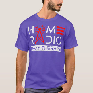 T-shirt Radio Ham Est Mon Thérapie Radio Ham Opérateur Rad