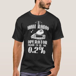 T-shirt Radio Ham Opérateur Fier Radio Amateur