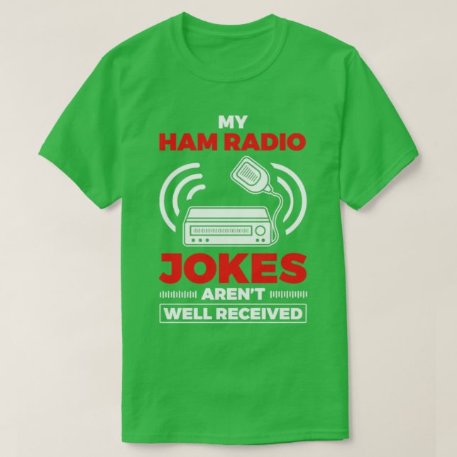 T-shirt Radio Ham Radio (Design devant)