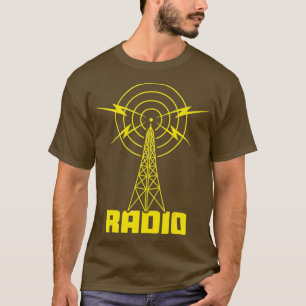 T-shirt Radio Ham Radio Amateurs et Shortwave