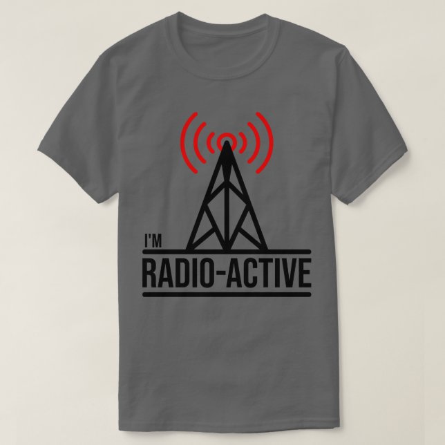 T-shirt Radio Im Radio Ham Radio Active (Design devant)