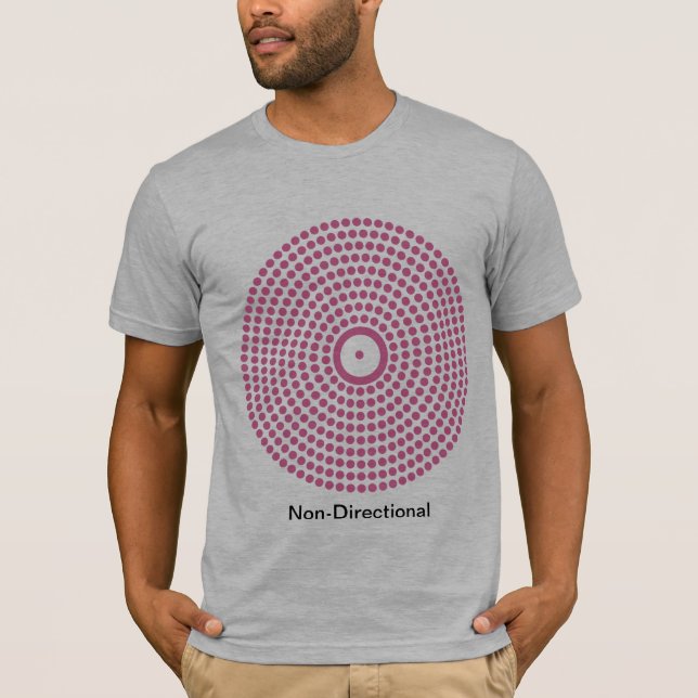 T-shirt Radio légende du pilote de drone NDB (Devant)