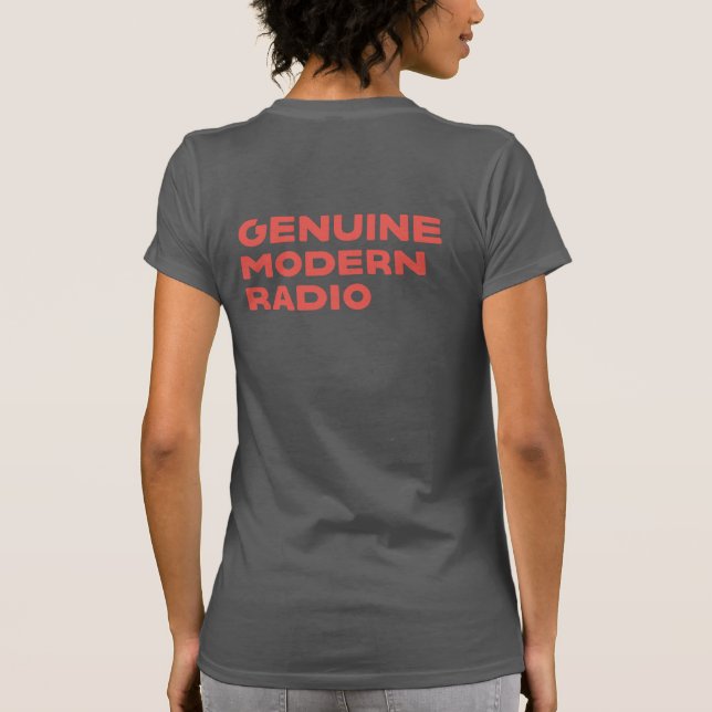T-shirt Radio moderne véritable de RADíO FLoMM (Dos)