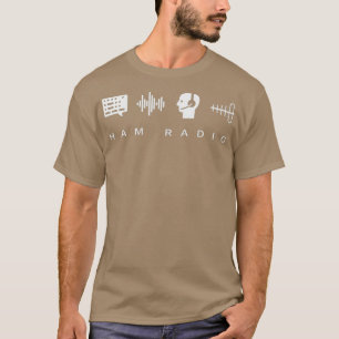 T-shirt Radio opérateur de jambon Radio amateur