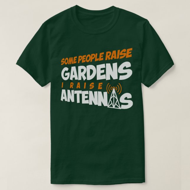 T-shirt Radio Opérateur Réglage Antenne Ham Radio don (1 (Design devant)