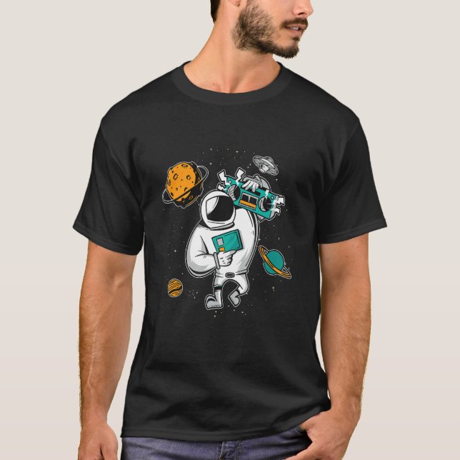 T-shirt Radio Space Astronomy Science  Astronaut Radio Spa (Devant)