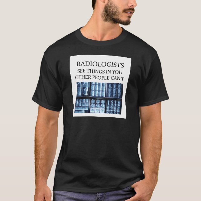 T-shirt Radiologie de radiologue (Devant)
