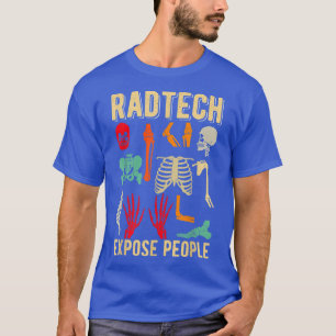 T-shirt Radiologue Skeletons Xray Funny Radiologie