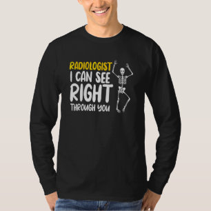 T-shirt Radiologue Squelette Radiologie Imagerie Médicale